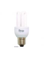 AMPOLLETA AHORRO ENERGÍA 3U 11W LUZ CÁLIDA #30075 E27  