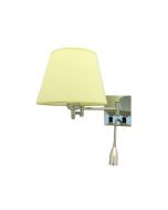 APLIQUE CLASSIC MARFIL E27 CON BRAZO LECTURA LED 1W